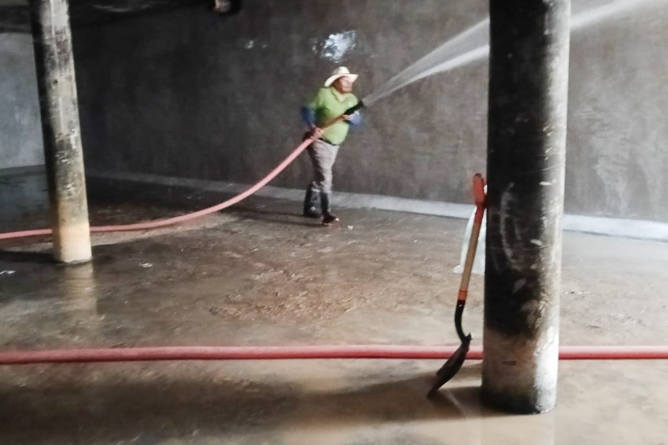 Avanza gobierno de Huamantla en el acondicionamiento y equipamiento de pozo en la franja de la Malinche